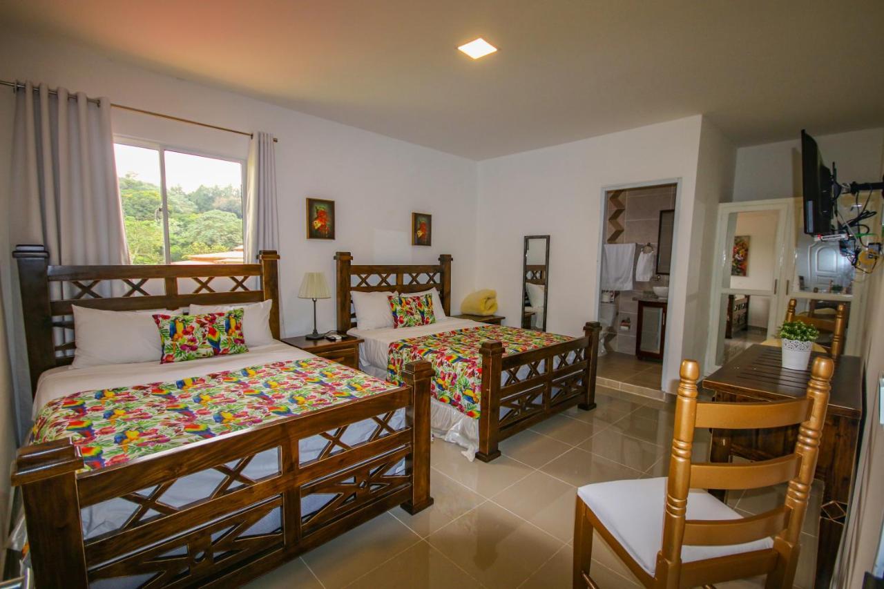 Deluxe Suites Guacamayos - Eco-Lodge & Swimming Pool Bonao Dış mekan fotoğraf
